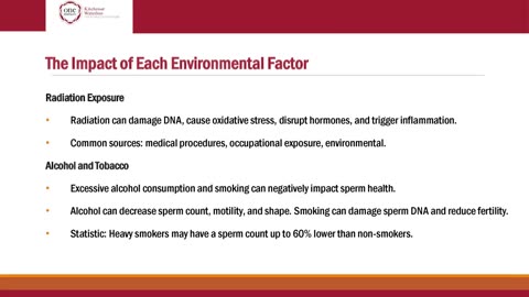 How Certain Environmental Factors Affect Sperm Health: Why Cryopreservation Might Be Essential