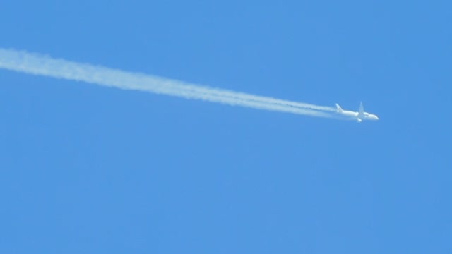 Commercial Jet in Flight