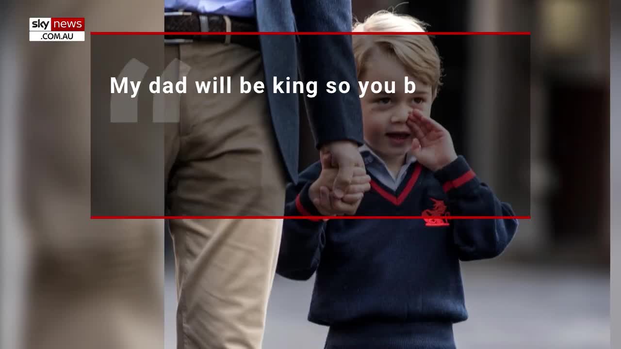 Prince George's savage response to fellow pupil after playground tussle