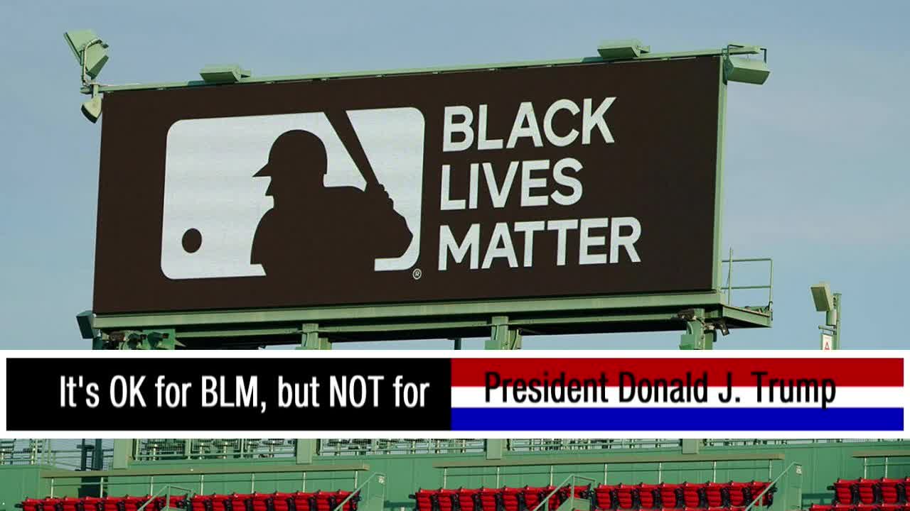 It's OK for BLM, but it's NOT for Trump - June 9, 2021