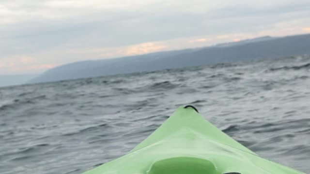 Late season kayaking