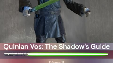 Star Wars - "Quinlan Vos: The Shadow's Guide" Music Video