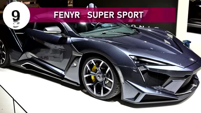 Top 10 production supercars