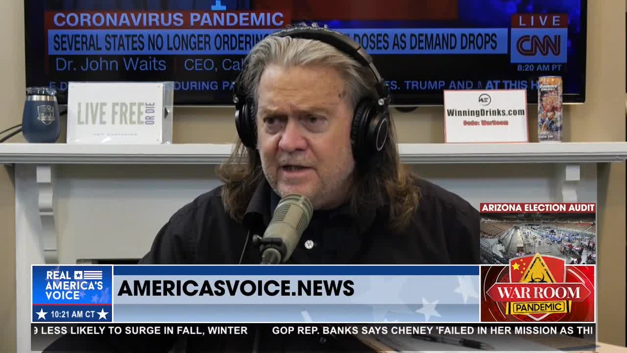 Bannon Rips Illegitimate Biden Regime: 'They're Scared to the Marrow of Their Bones'