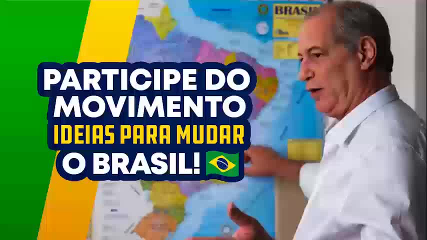 Ciro Gomes quer saber das suas ideias