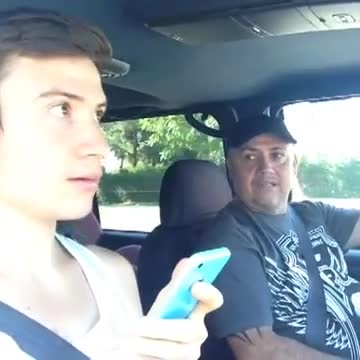 Brandon Calvillo Making a Vine with my Mexican father