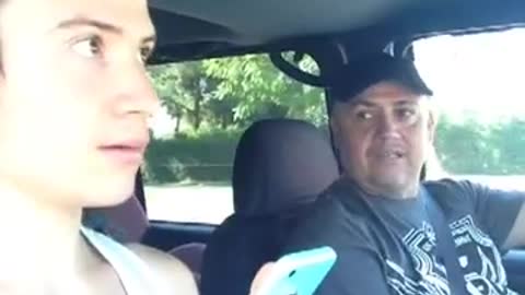 Brandon Calvillo Making a Vine with my Mexican father