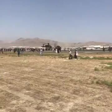 Clearing the runway in Afghanistan