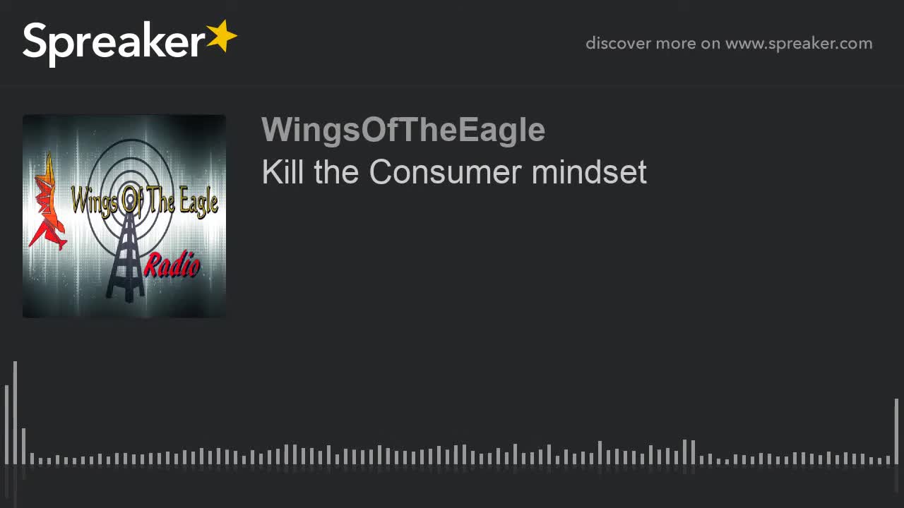 Kill the Consumer mindset