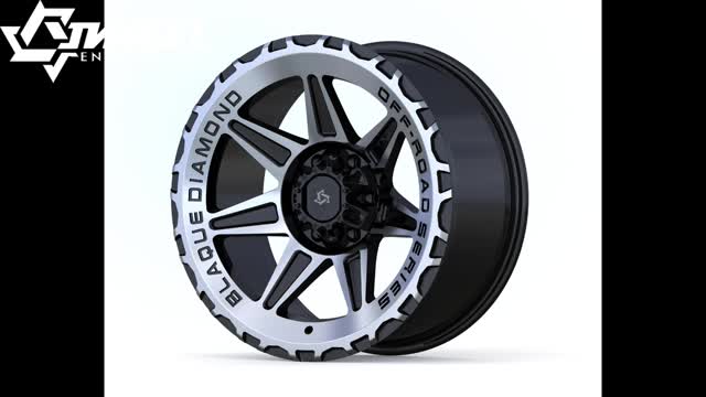 Truck Casting Wheel Flow Form Wheel One-piece Forged Wheel | JWHEEL