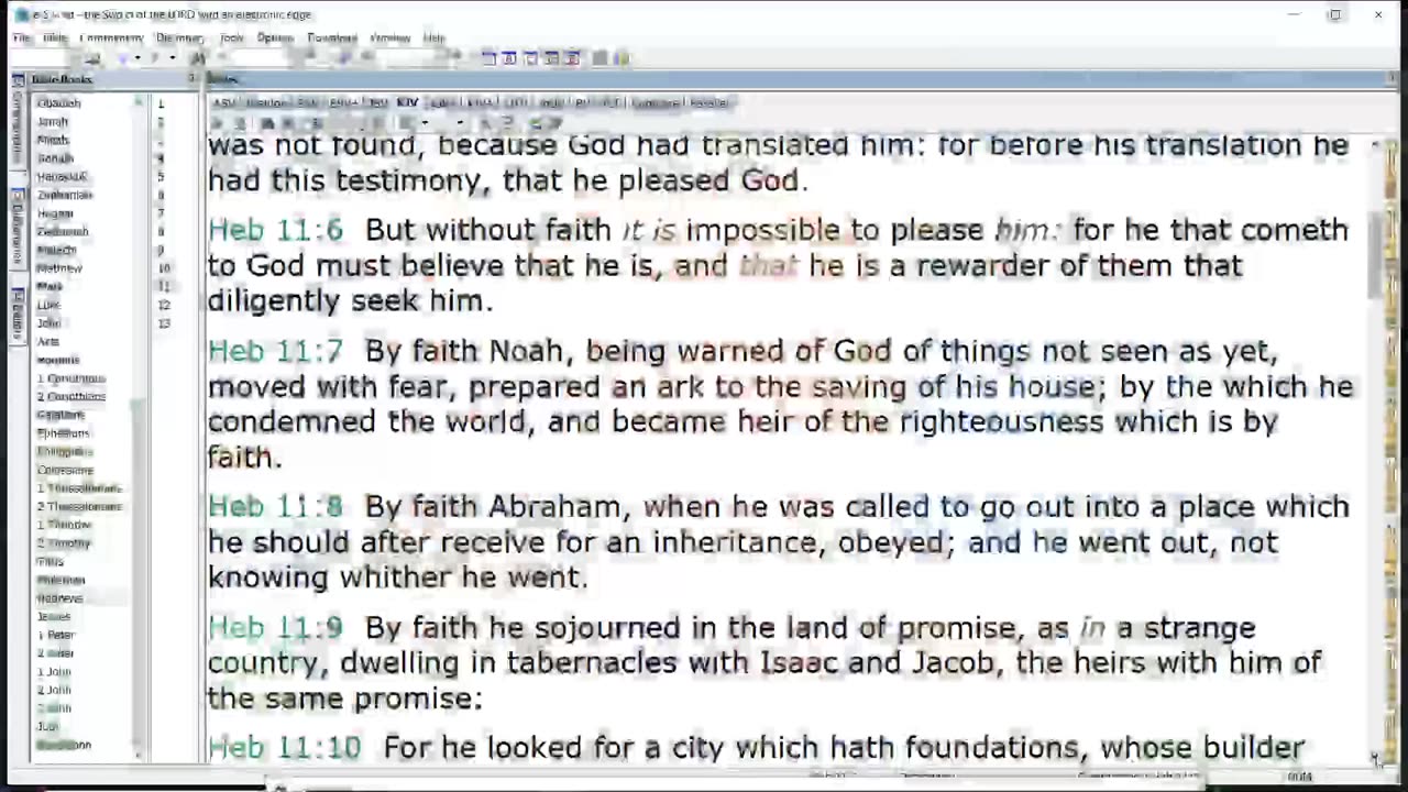 THE WALLS OF JERICHO FELL BY FAITH!