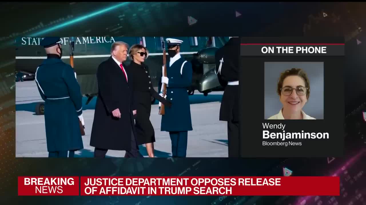 DOJ Opposes Release of Affidavit in Trump Search