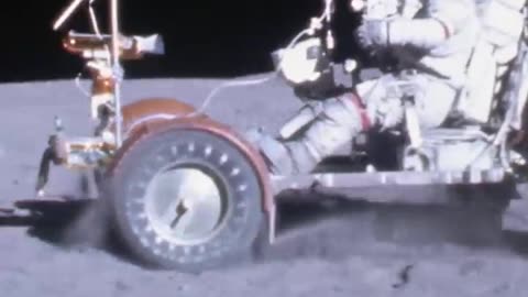 En 1971 la NASA llevó un carro a la Luna