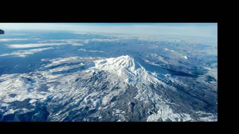 Soaring Over the Cascade Volcanic Arc: A Breathtaking Aerial Journey