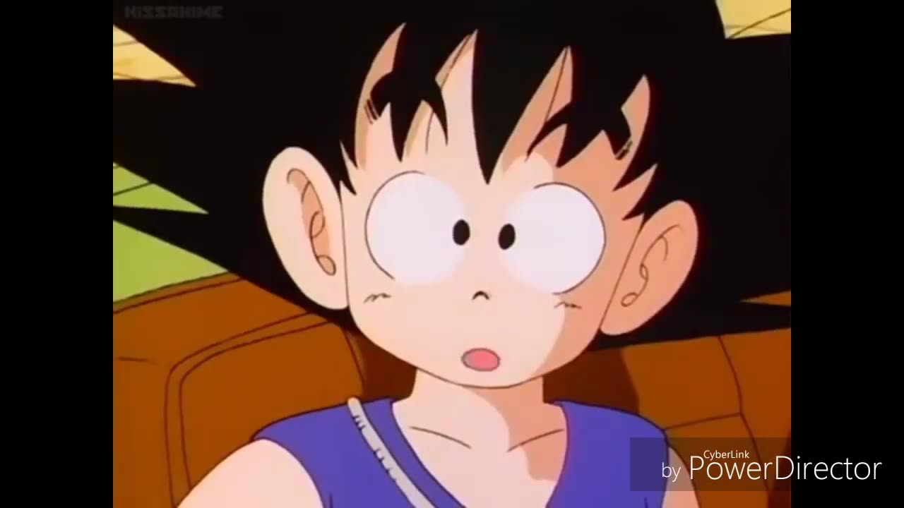 Goku proposes chichi