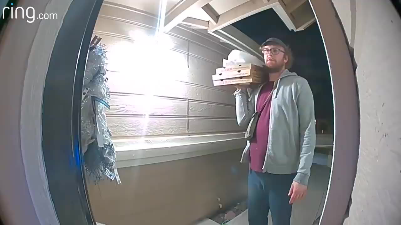 Sometimes You Just Need To Dance! Ring Video Doorbell Captures Funny Moment