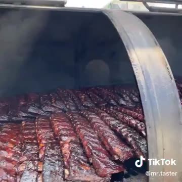 This Place Looks Insane! Epic Ribs and Giant Smoker Pit 🔥
