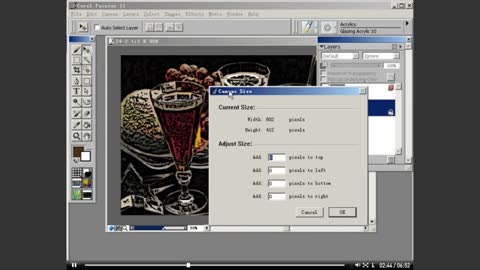 Resize The Surrounding Area