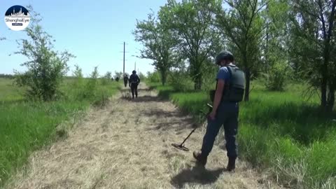 Russia releases footage of demining in Donetsk, 10 anti-tank and anti-personnel minefields found