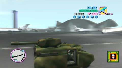 GTA Vice City Ramping the tank