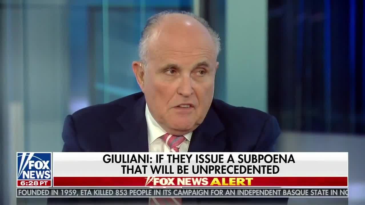 Giuliani vows Trump will get same speical treatment as Hills