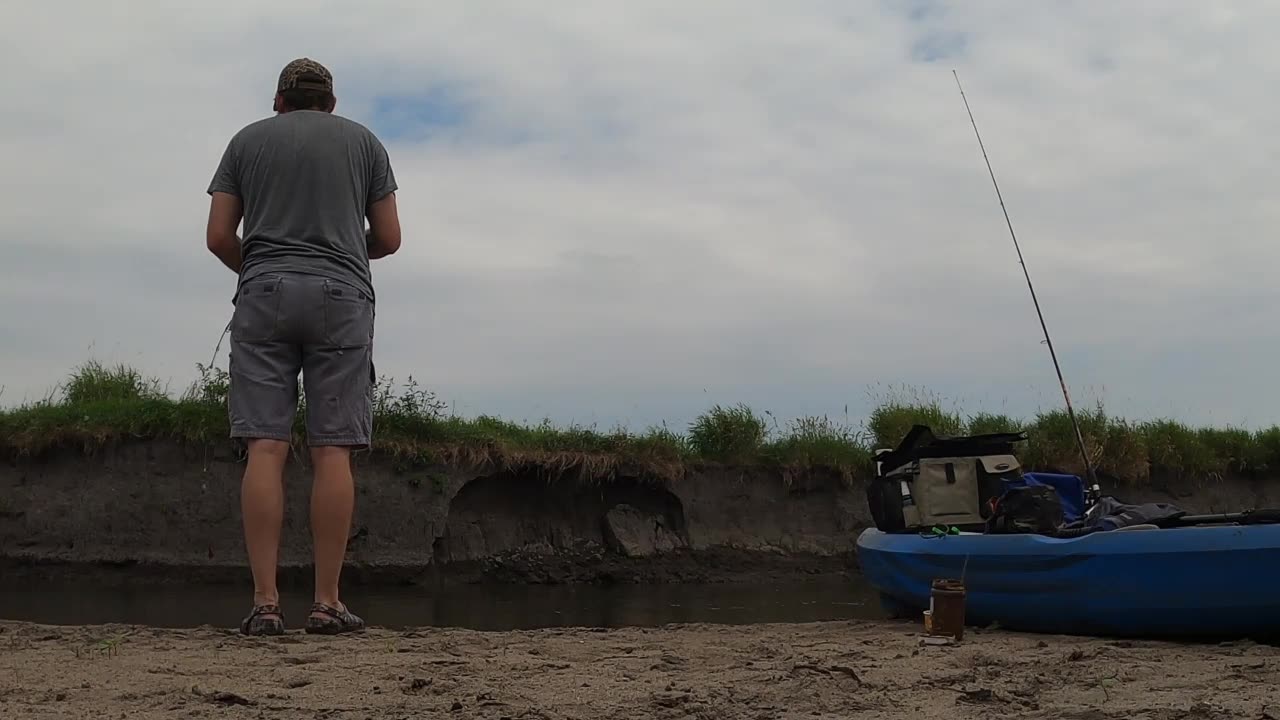 Ocheyedan River Kayak fishing Adventure