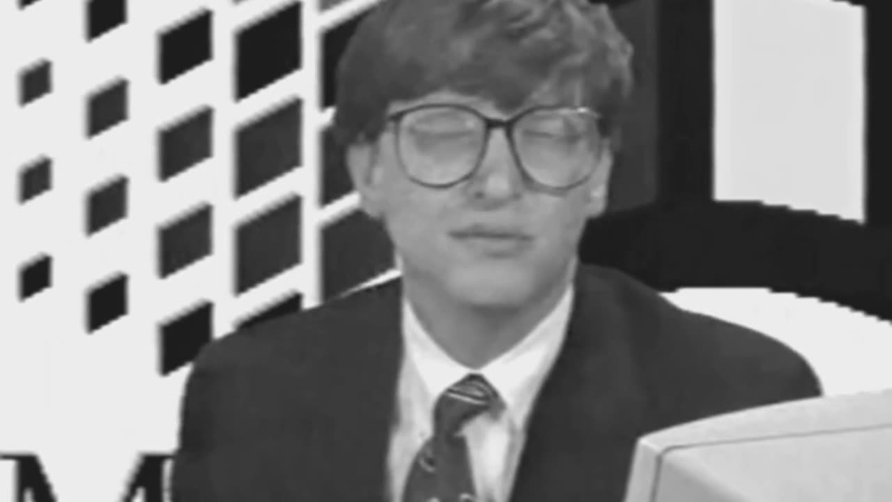 Bill Gates in 1992, Rare Video Window 3.1 Lauch