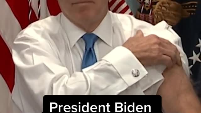President Biden receives updated Covid booster shot