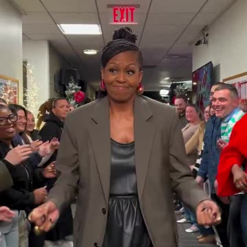 Why does it look like Michelle Obama is getting… bigger?