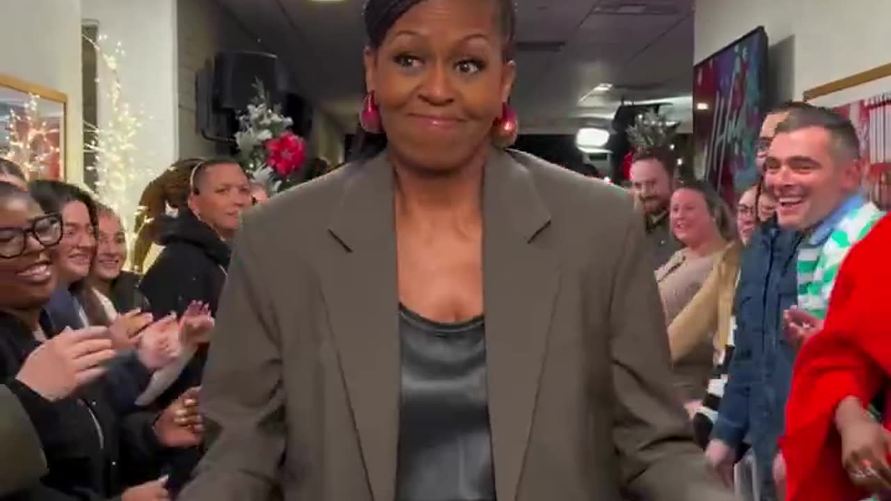 Why does it look like Michelle Obama is getting… bigger?