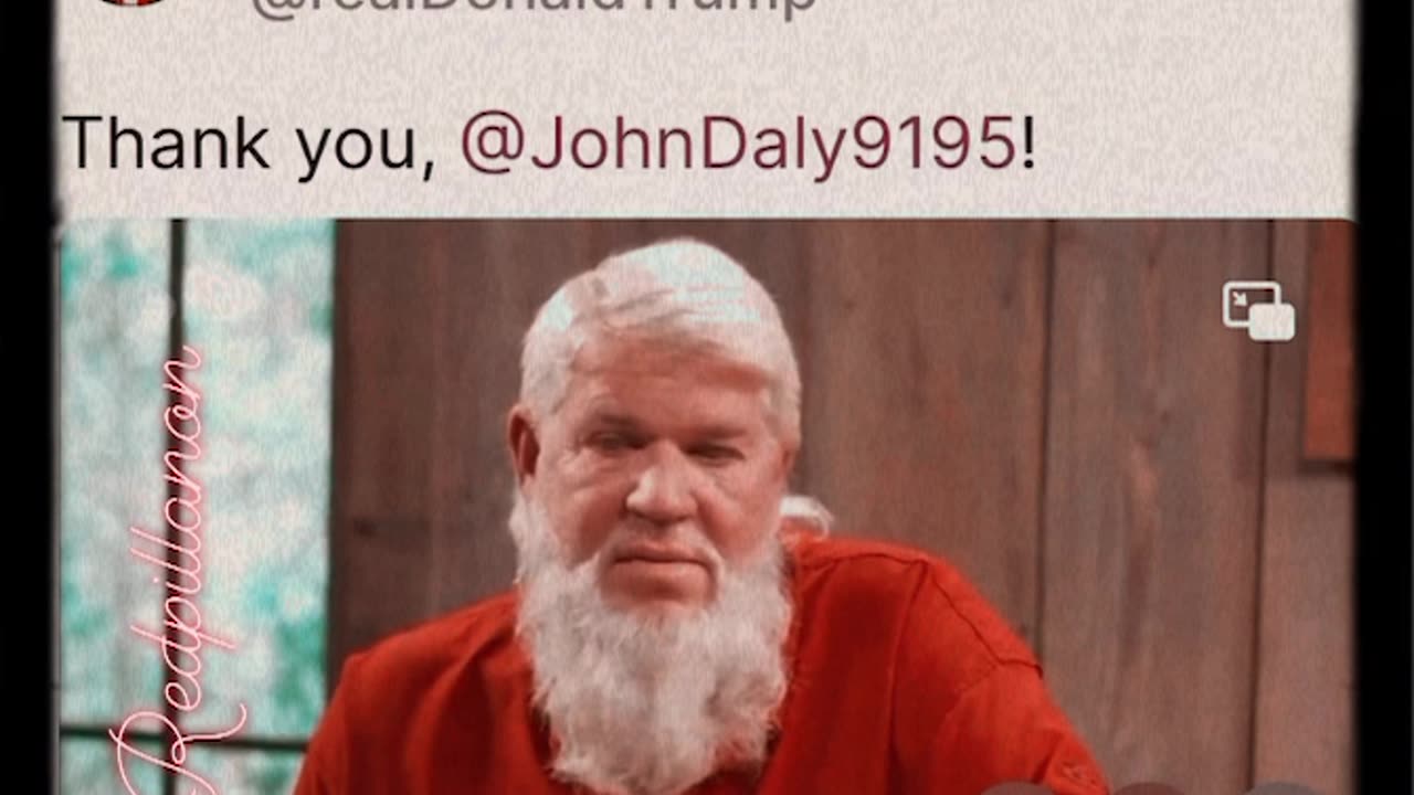 John Daly | 45+ “Daddy Trump”