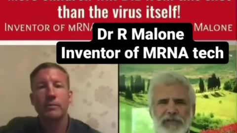 Dr. Rober Malone inventor of mRNA tech., more kids will die from these jabs