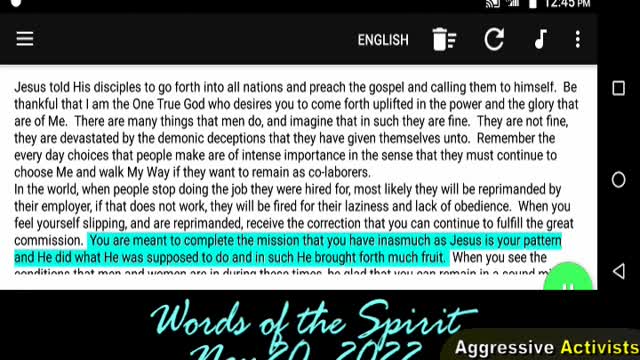 CAST OUT DEMONS (YOUR INHERITED AUTHORITY)_Words of the Spirit-Nov 20 2022