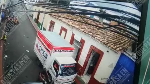 menor sufre accidente de transito