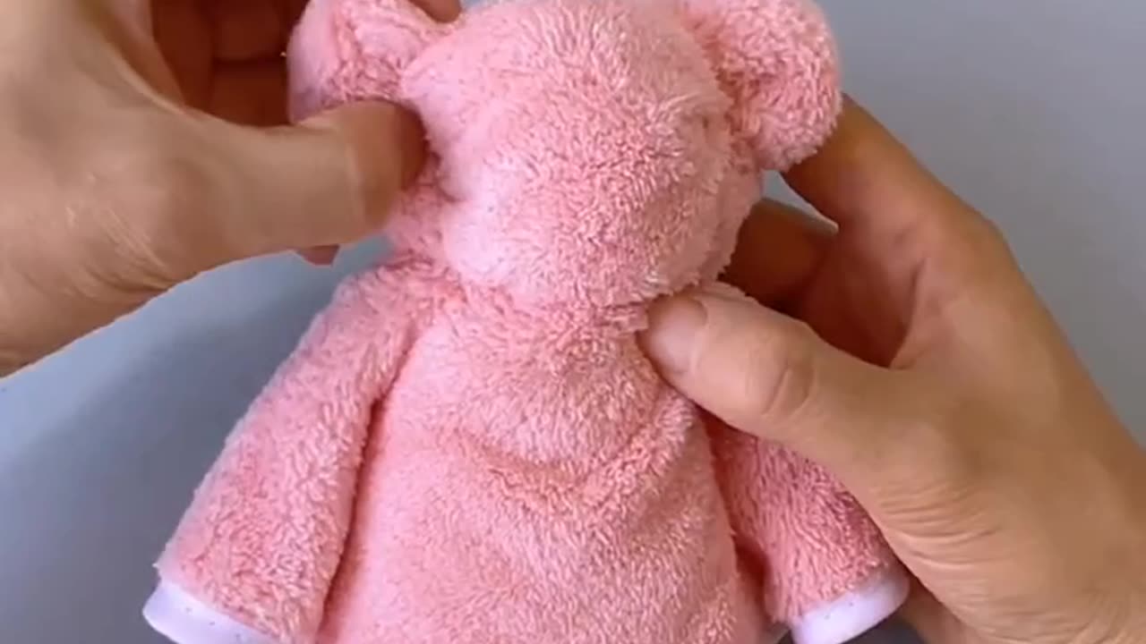 DIY handmade easy Teddy bear🧸 #shorts #tonniartandcraft #youtubeshorts #art