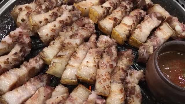 The jeju black pork
