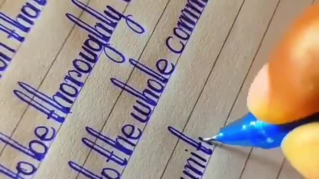 "Amazing Calligraphy"