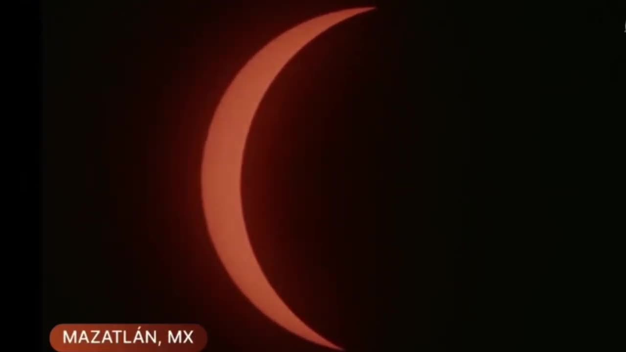 Eclipse total de 2024 completo en 2 minutos