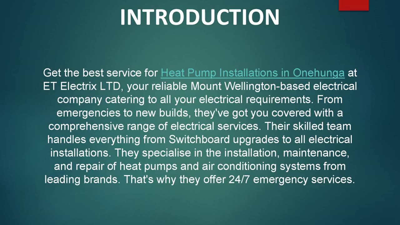 Get service for Heat Pump Installations in Onehunga