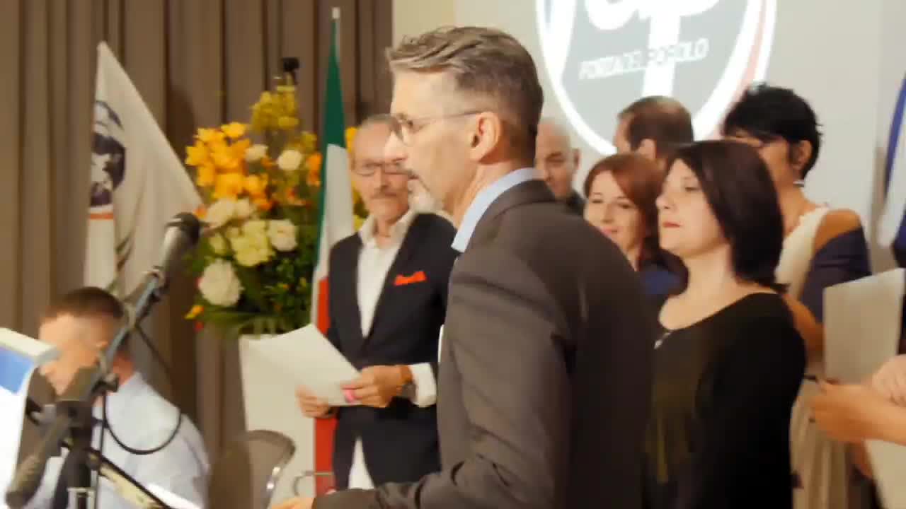 Congresso di Forza del popolo a Milano