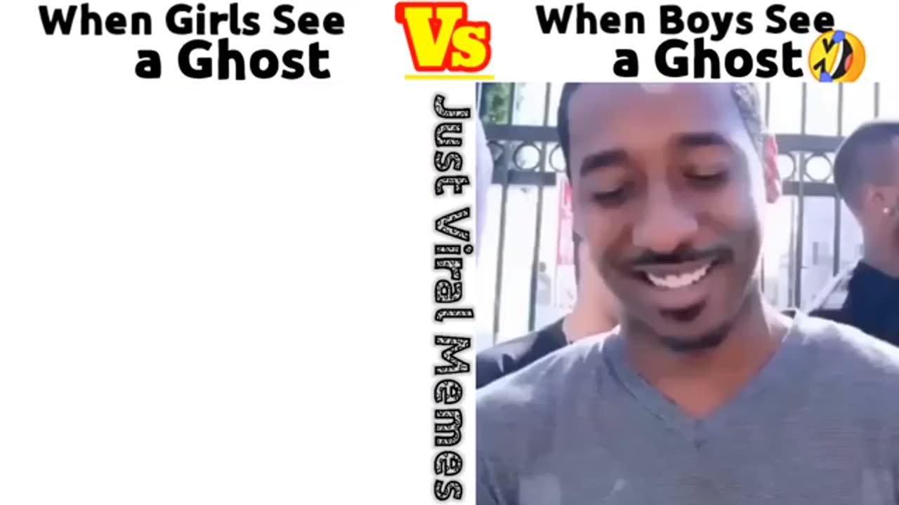 See a Ghost Girl vs Boy | Funny video