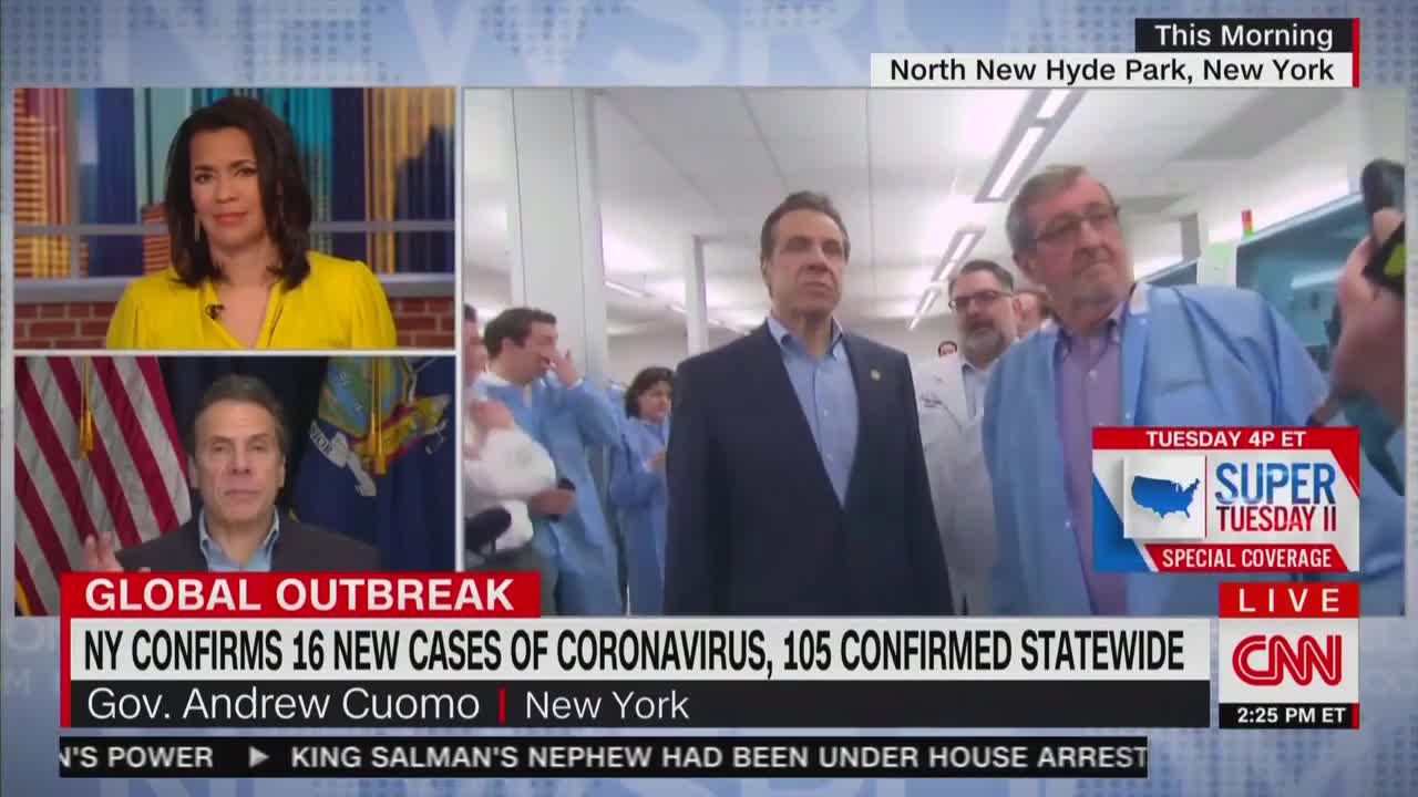 Gov. Cuomo on the coronavirus fears