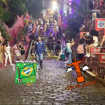 Brazil Rio De Janeiro Lapa Brasil Street Art