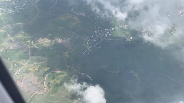 Ethiopian airlines top view