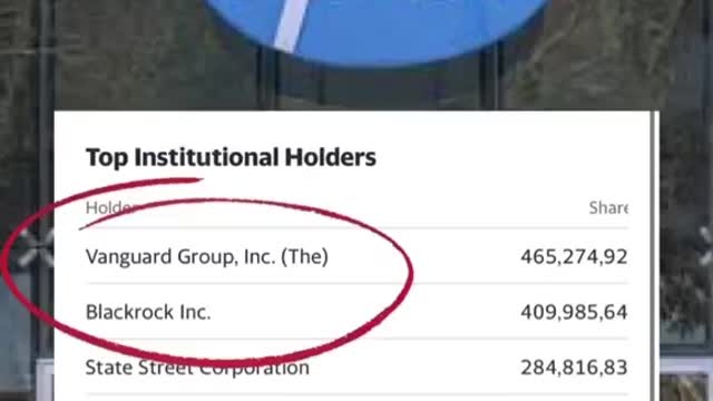 WHY ARE ALL THE BIGGEST CORP. IN THE WORLD OWNED BY THE SAME PEOPLE?