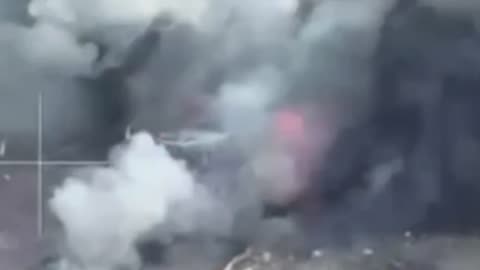 Ukrainian Artillery Pounding Russian Positions