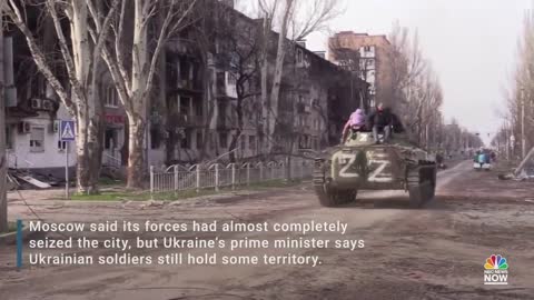 Russian-Backed Separatist Forces Close In On Mariupol