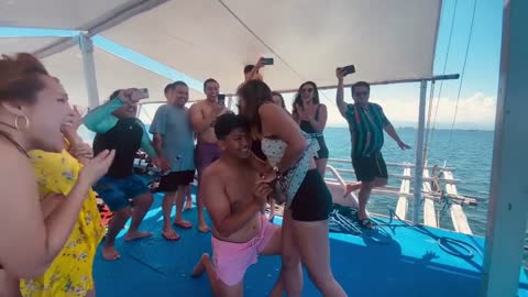It's YES Boyfriend Proposed To Her Girlfriend !!!