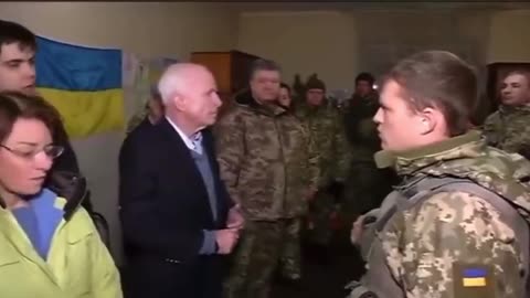 Lindsey Graham in Ukraine preparing for a proxy war with Russia (2016)