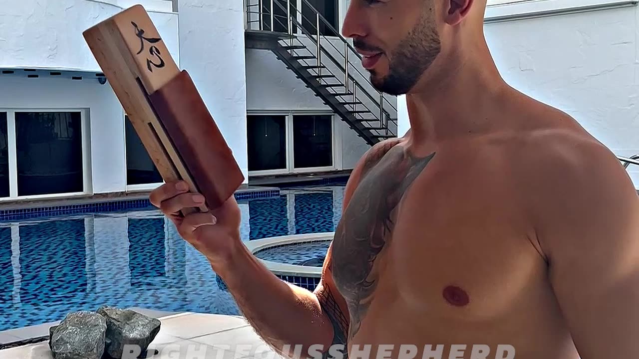 TATE Gets A Present From Steven Seagal